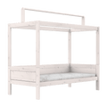 LIFETIME Kidsrooms Bed Whitewash / Standard (16) Children's Bed with Top Construction