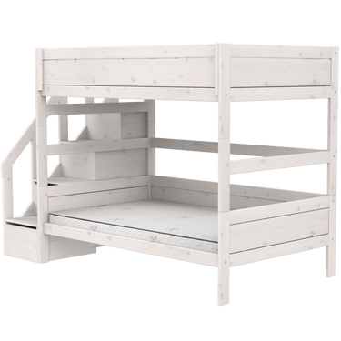 LIFETIME Kidsrooms Bunk Bed with Staircase 120x200 cm