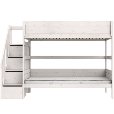 LIFETIME Kidsrooms Bunk Bed with Staircase 120x200 cm