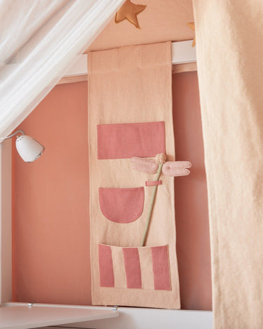LIFETIME Kidsrooms Canopy Back Panel with pockets - Fairy Theatre