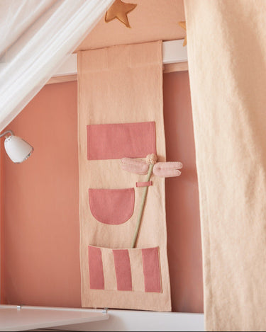 LIFETIME Kidsrooms Canopy Back Panel with pockets - Fairy Theatre
