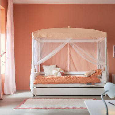 LIFETIME Kidsrooms Canopy Canopy for Four Poster Bed 120 cm - Sweet Pink