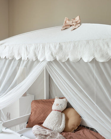 LIFETIME Kidsrooms Canopy Canopy for Four Poster Bed - Cat & Bow