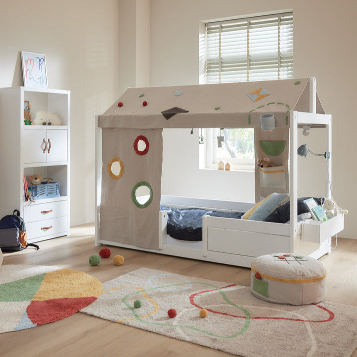 LIFETIME Kidsrooms Canopy Fabric for Top Construction - Olympic Dreams