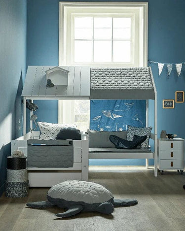 LIFETIME Kidsrooms Canopy House Bed Cover - Ocean Life