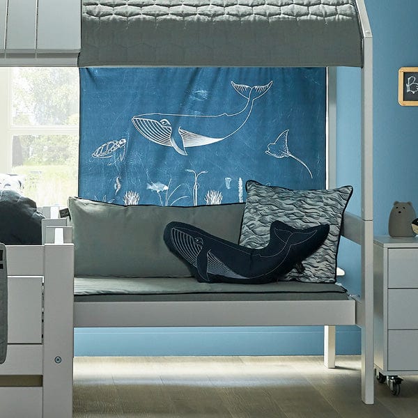 LIFETIME Kidsrooms Canopy House Bed Cover - Ocean Life