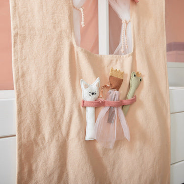 LIFETIME Kidsrooms Canopy Play Curtain for Four Poster Bed - Fairy Theatre
