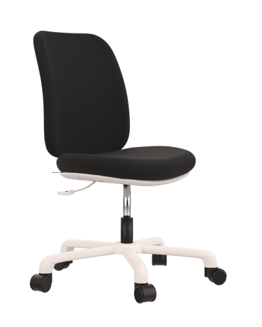 LIFETIME Kidsrooms Chair Black/white Desk Chair COMFORT
