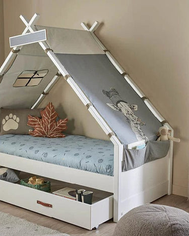 LIFETIME Kidsrooms Cool Kids bed Cool Kids single tipi bed - Jungle book