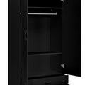 LIFETIME Kidsrooms Cool Kids Furniture Cool kids 2-doors wardrobe - Black Edition