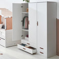 LIFETIME Kidsrooms Cool Kids Furniture Cool kids 3-doors wardrobe