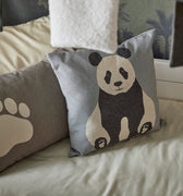 LIFETIME Kidsrooms Cushion Rectangular Cushion Paw - Panda Paradise