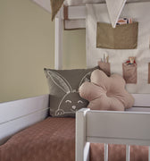 LIFETIME Kidsrooms Cushion Square Cushion - Happy Rabbit