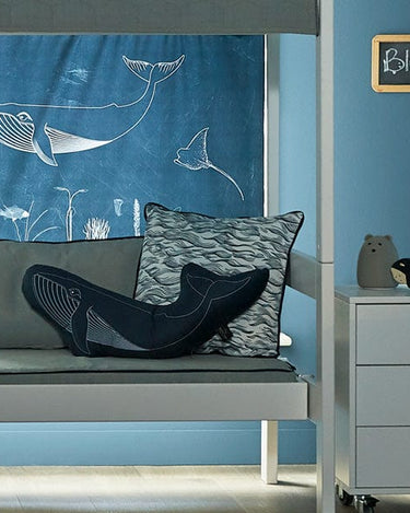 LIFETIME Kidsrooms Cushion Square Cushion - Ocean Life