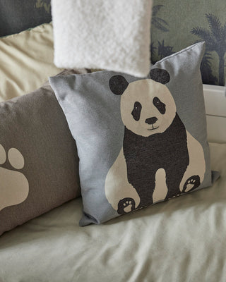 LIFETIME Kidsrooms Cushion Square Cushion Panda - Panda Paradise