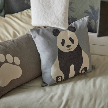 LIFETIME Kidsrooms Cushion Square Cushion Panda - Panda Paradise