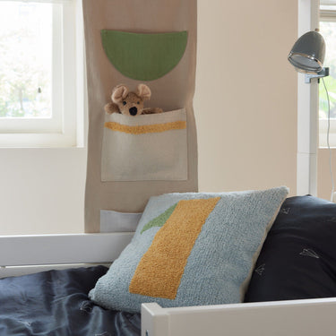 LIFETIME Kidsrooms Cushion Square Tufted Rug - Olympics Dreams