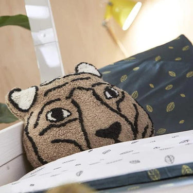 LIFETIME Kidsrooms Cushion Tiger shaped cushion - Wild Life