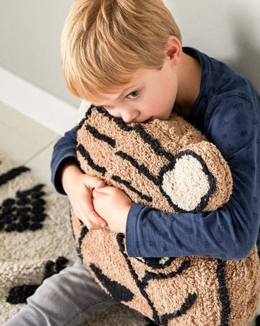 LIFETIME Kidsrooms Cushion Tiger shaped cushion - Wild Life