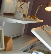 LIFETIME Kidsrooms Desk White Bookholder for ERGO Desk incl. Tablet Stand