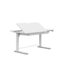 LIFETIME Kidsrooms Desk White Electric Adjustable Desk ERGO - Left