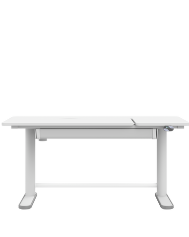 LIFETIME Kidsrooms Desk White Electric Adjustable Desk ERGO - Left