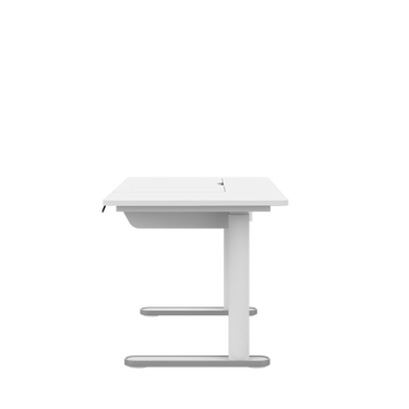 LIFETIME Kidsrooms Desk White Electric Adjustable Desk ERGO - Left