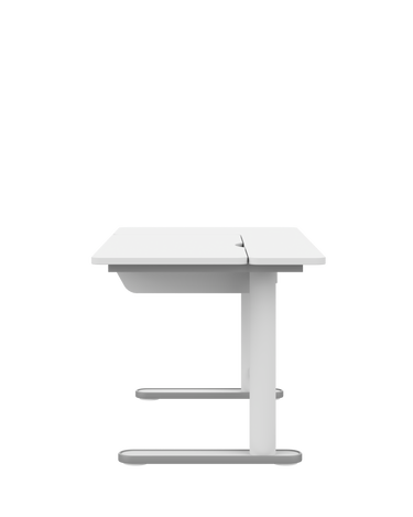 LIFETIME Kidsrooms Desk White Electric Adjustable Desk ERGO - Right