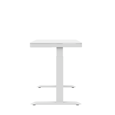 LIFETIME Kidsrooms Desk White Electrical Adjustable Desk with Drawer and USB