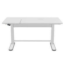 Carica l&#39;immagine nel visualizzatore di Gallery, LIFETIME Kidsrooms Desk White ERGO electric adjustable desk - right flip part
