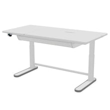 Carica l&#39;immagine nel visualizzatore di Gallery, LIFETIME Kidsrooms Desk White ERGO electric adjustable desk - right flip part
