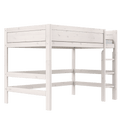 LIFETIME Kidsrooms High Sleeper Bed 152 with Ladder 120x200 cm