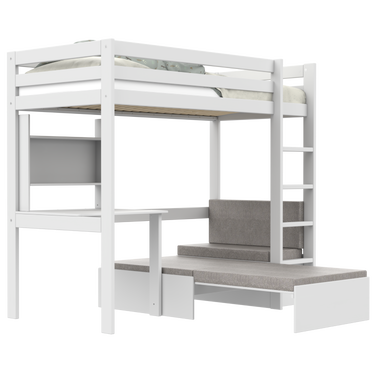 LIFETIME Kidsrooms High Sleeper Bed 177 cm Study & Relax - Elements