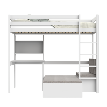 LIFETIME Kidsrooms High Sleeper Bed 177 cm Study & Relax - Elements