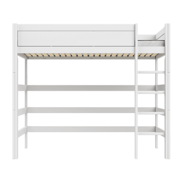 LIFETIME Kidsrooms High Sleeper Bed 177 with Ladder 120x200 cm