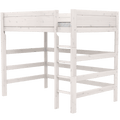 LIFETIME Kidsrooms High Sleeper Bed 177 with Ladder 120x200 cm