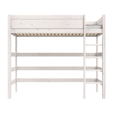 LIFETIME Kidsrooms High Sleeper Bed 177 with Ladder 120x200 cm