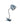 LIFETIME Kidsrooms Lamp Blue Shade Clip Lamp