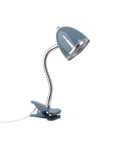 LIFETIME Kidsrooms Lamp Blue Shade Clip Lamp