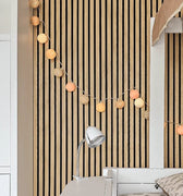 LIFETIME Kidsrooms Lamp Cotton Ball Lights - Crisp Peach