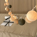 LIFETIME Kidsrooms Lamp Cotton Ball Lights - Earthy Green