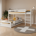 LIFETIME Kidsrooms Mid Sleeper Bed 128 cm - Elements