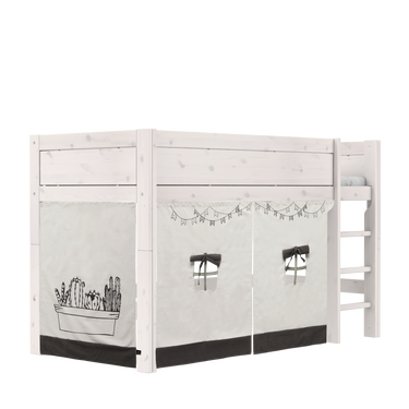 LIFETIME Kidsrooms Play curtain Play Curtain for Mid Sleeper Bed - Cactus