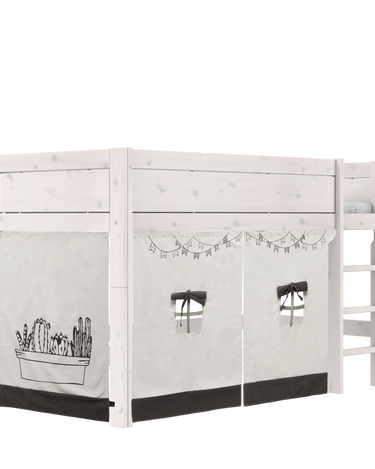 LIFETIME Kidsrooms Play curtain Play Curtain for Mid Sleeper Bed - Cactus