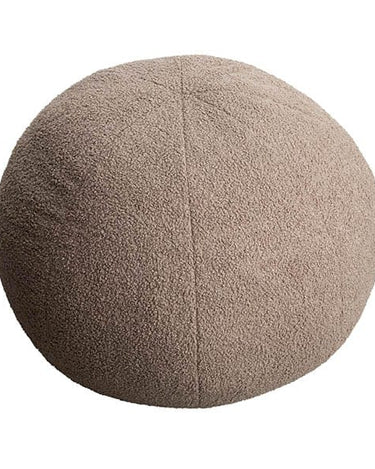 LIFETIME Kidsrooms Pouf Choco Round pouf - Teddy Choco