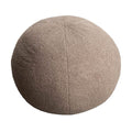 LIFETIME Kidsrooms Pouf Choco Round pouf - Teddy Cream