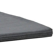 Load image into Gallery viewer, LIFETIME Kidsrooms Pouf Graphite Small Play mattress - Rib Cream
