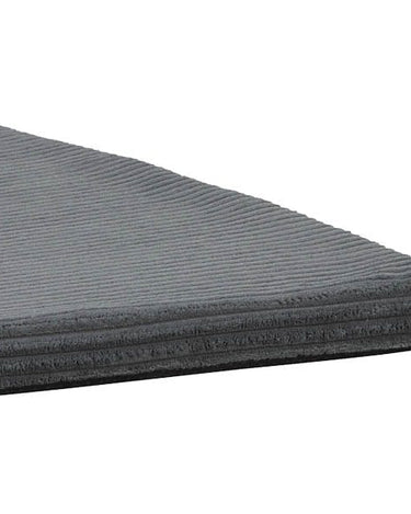 LIFETIME Kidsrooms Pouf Graphite Small Play mattress - Rib Graphite