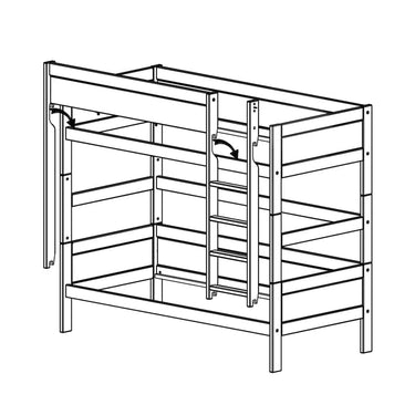 LIFETIME Kidsrooms Rebuild Part Ladder and parts for bunkbed