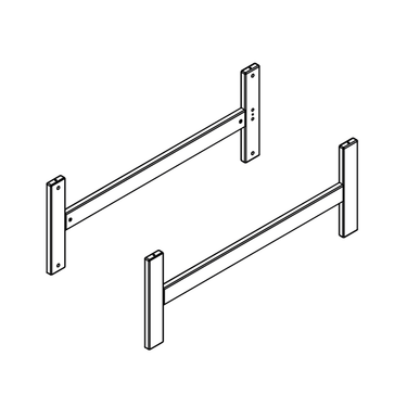 LIFETIME Kidsrooms Rebuild Part Middle Frame for High and Bunk Beds 120 cm